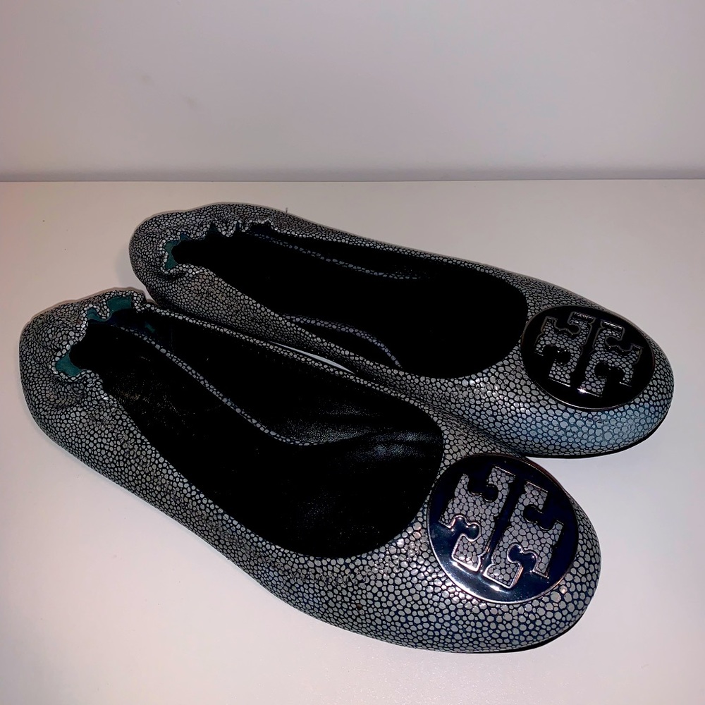 Tory Burch Reva Flats Speckled size 7M